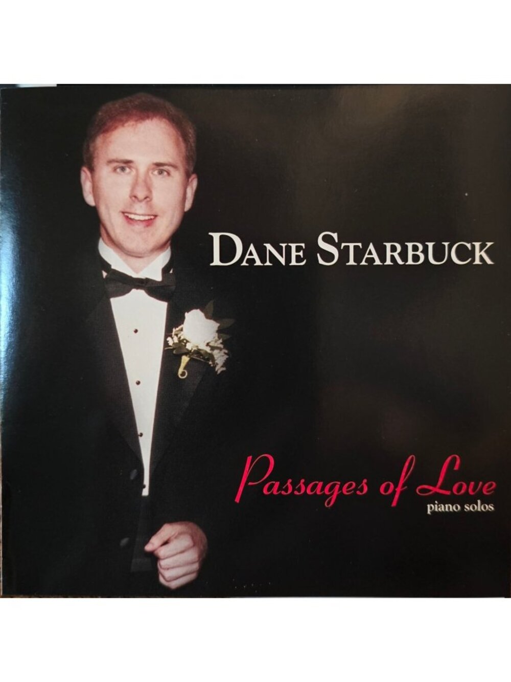 Dane Starbuck Passages Of Love Piano Solos CD Romantic Melodies  37995cd